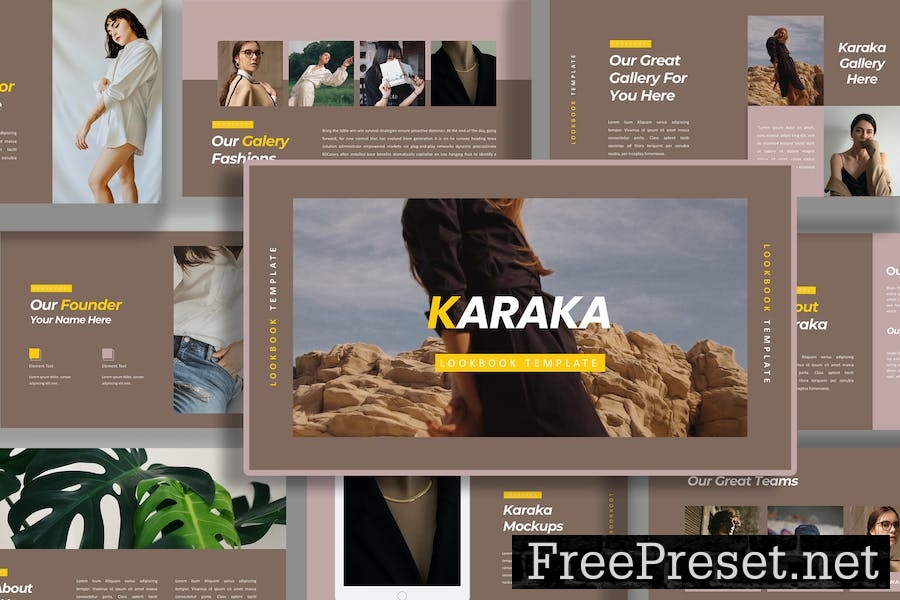 Karaka - Google Slides Template S47BZNB