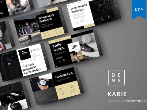 Karie – Business Keynote Template 99DLMKW