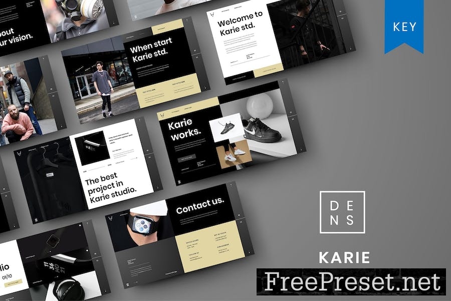 Karie – Business Keynote Template 99DLMKW