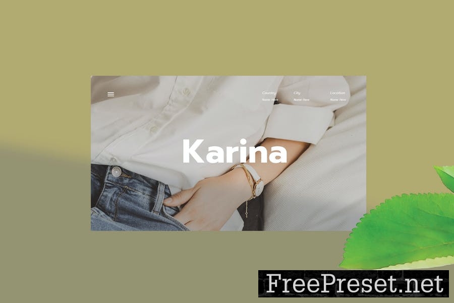 Karina - Keynote Template LCAF5A7