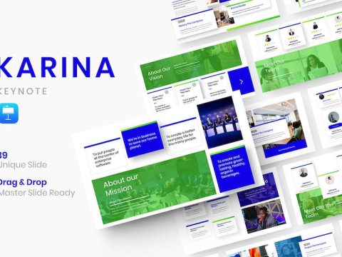 Karina – Business Keynote Template PBXYMUN