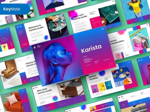 Karista – Business Keynote Template B92HDAA