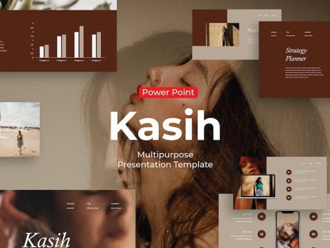 Kasih - PowerPoint Template FF4WD9T