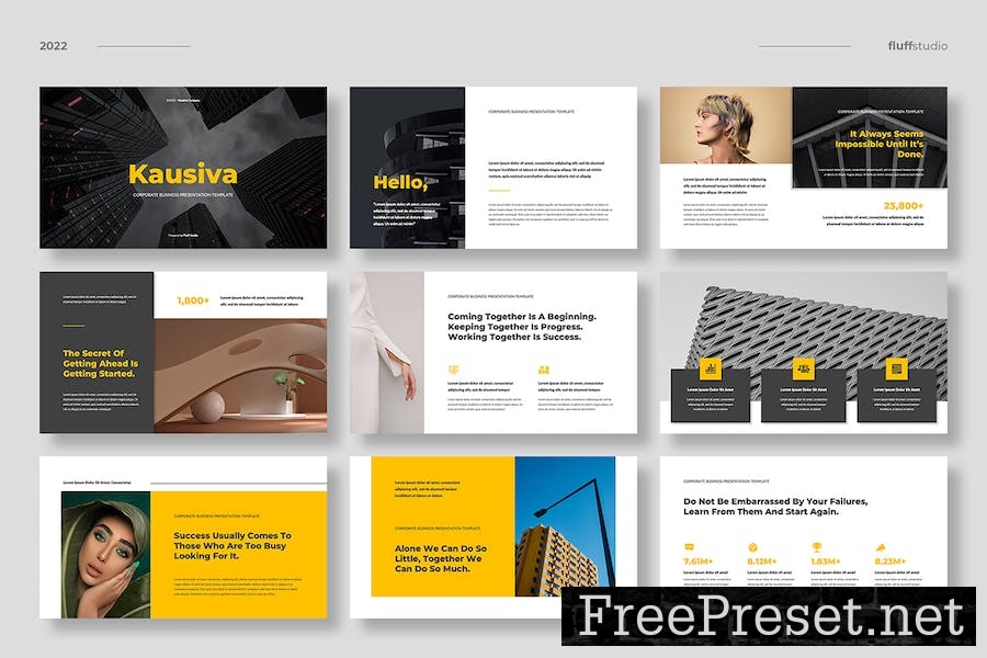 Kausiva - Business Keynote Template ZCC7VXW