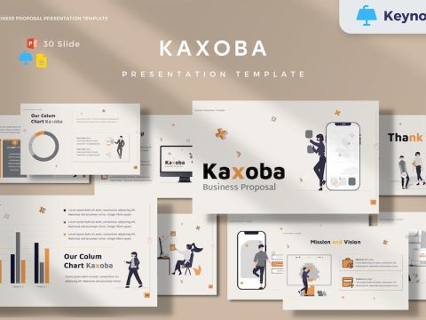 Kaxoba Keynote Business Proposal Presentation 4V3A3MC