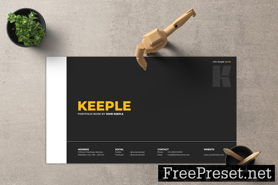 Keeple - Google Slides B96UXRS