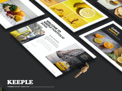 Keeple - Google Slides B96UXRS