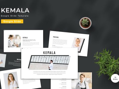 Kemala - Google Slide Template UYFFX8T