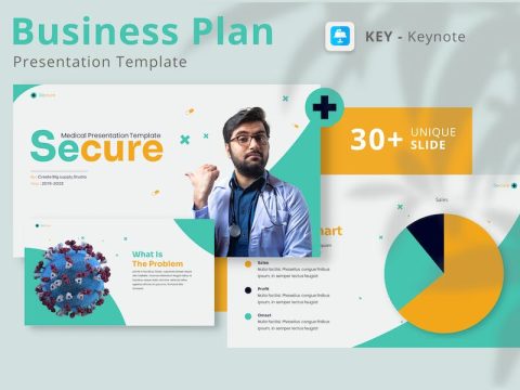 Keynote Business Proposal Template Presentation YZJ46CF