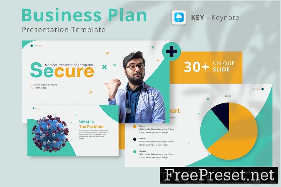 Keynote Business Proposal Template Presentation YZJ46CF