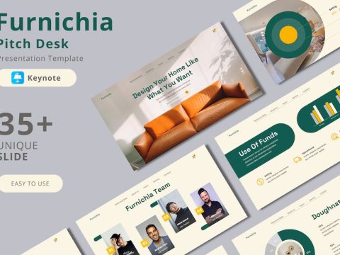 Keynote Pitch Deck Presentation Template DZAGJGA