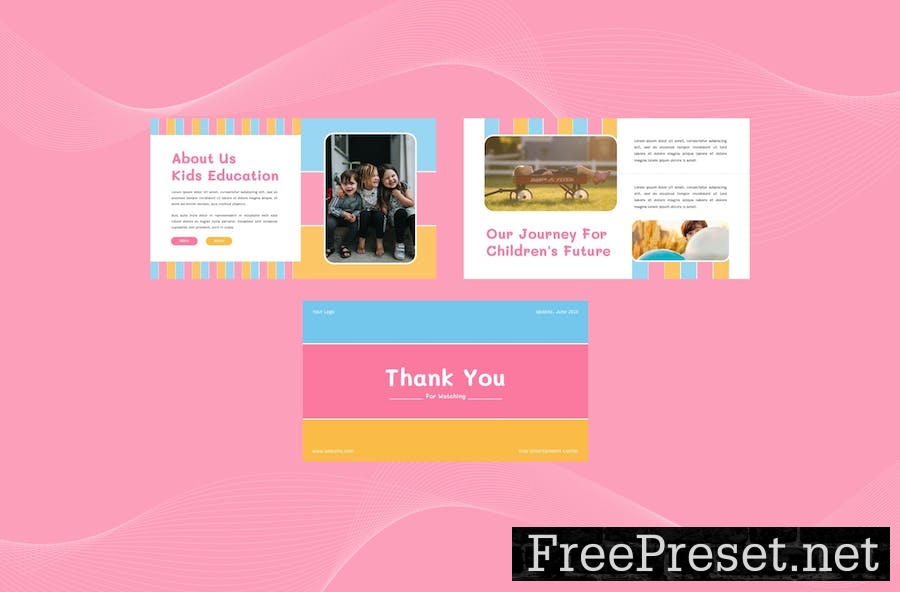 Kids Education Presentation Template - Keynote MPZ3K5E