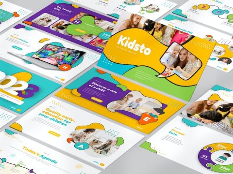 Kidsto Keynote Templates A666KE6