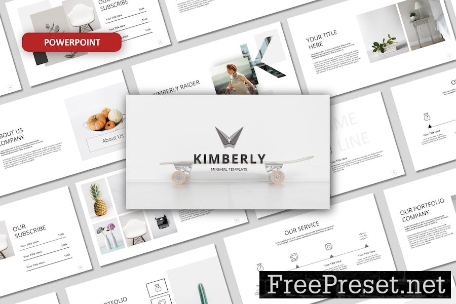 Kimberly Powerpoint Template BQEMHQA