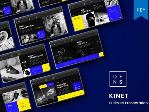 Kinet – Business Keynote Template WYJ3YDN