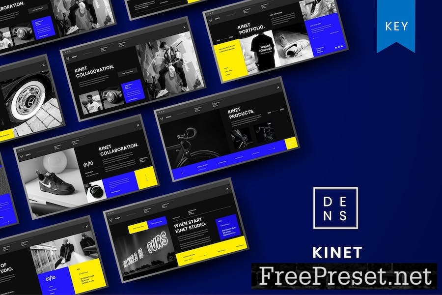 Kinet – Business Keynote Template WYJ3YDN