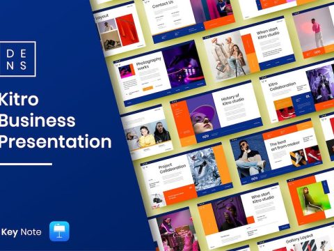 Kitro – Business Keynote Template QHDT68C