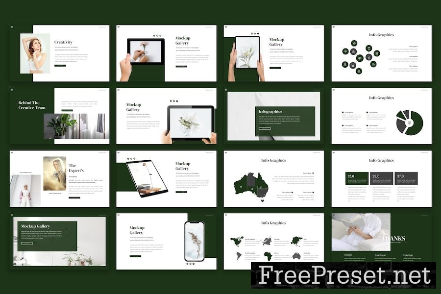 Kiyosami - Powerpoint Template HA7358W