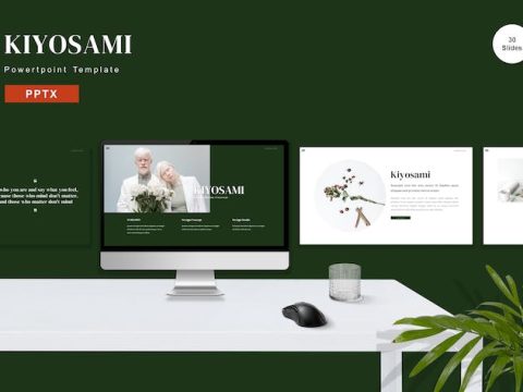 Kiyosami - Powerpoint Template HA7358W