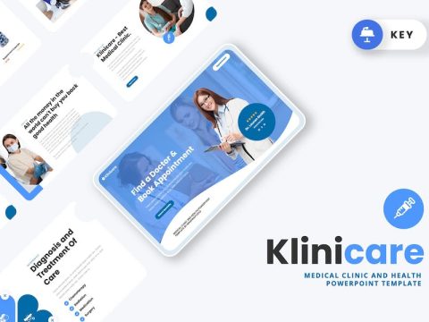 KLINICARE - Medical Clinic Care Keynote Template