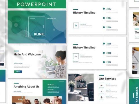 Klink - Business Powerpoint Template DYG4YLL