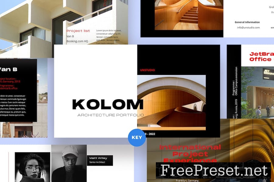 Kolom - Architecture Keynote Template 9GW4EYT