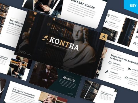 Kontra - Attourney & Lawyer Keynote Template 4JVAFCT