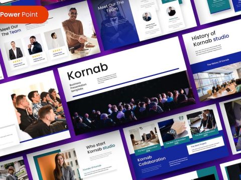 Kornab – Business PowerPoint Template UQQ7P9C