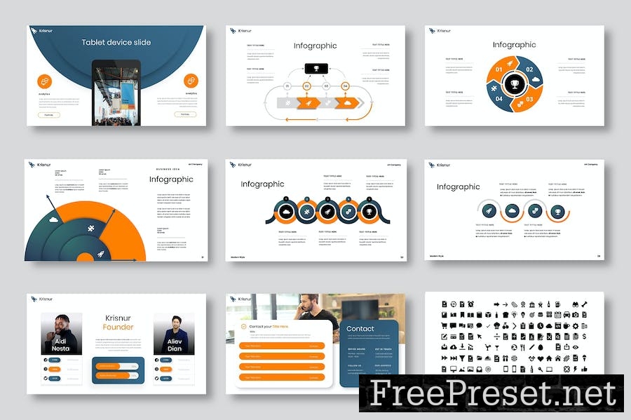Krisnur – Business Keynote Template CAJZ4PF