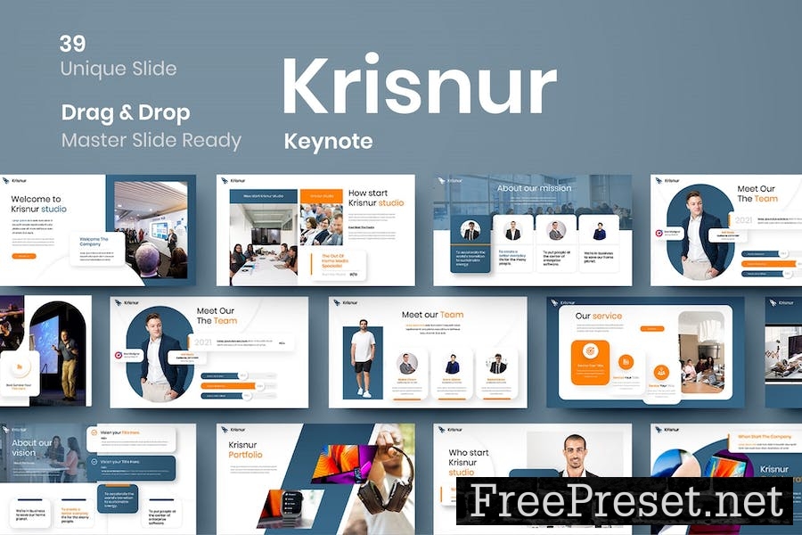 Krisnur – Business Keynote Template CAJZ4PF