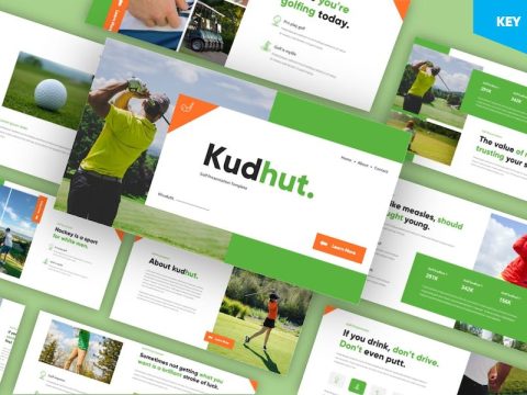 Kudhut - Golf & Multipurpose Keynote Template YJ3MHWX