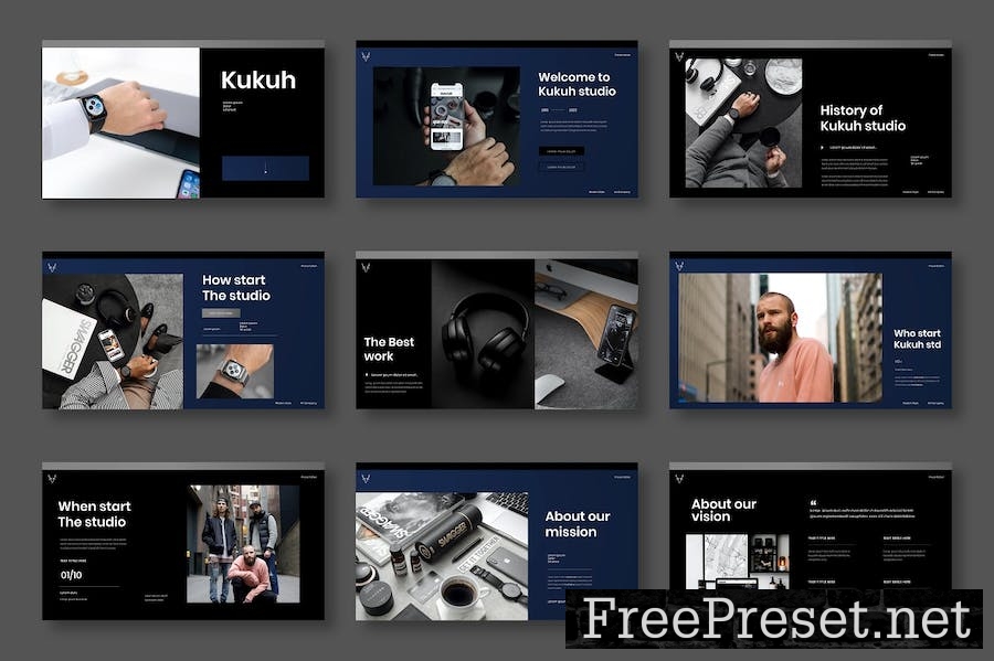 Kukuh – Business Keynote Template JTHJMFT