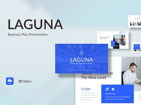 Laguna - Business Plan Presentation Keynote LHV2PAM