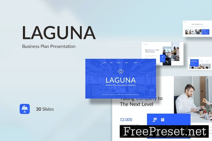 Laguna - Business Plan Presentation Keynote LHV2PAM