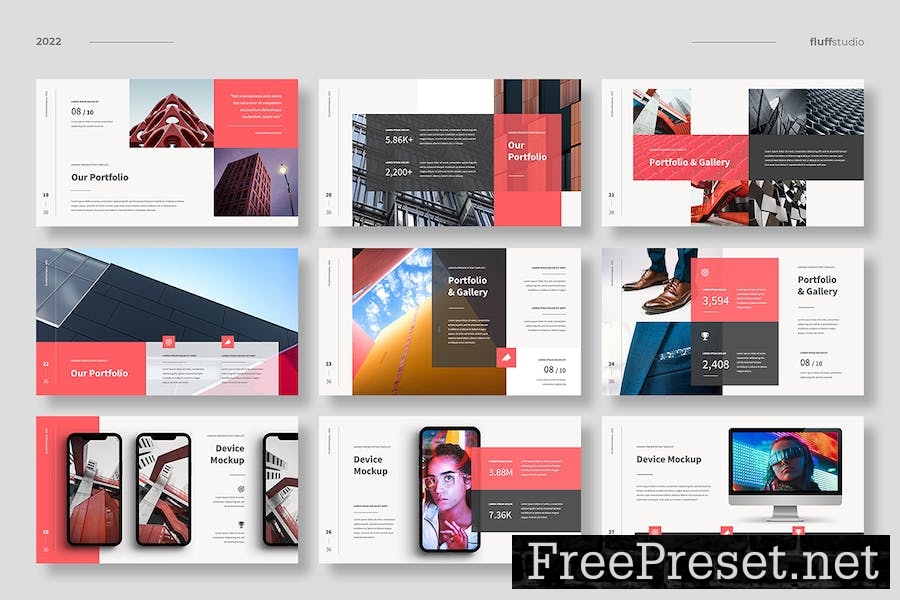 Larkien - Modern Business Keynote Template AWEEMES