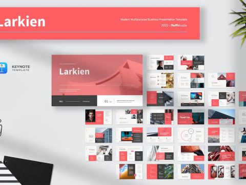 Larkien - Modern Business Keynote Template AWEEMES