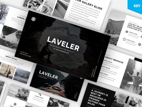 Laveler - Traveling & Adventure Keynote Template FGGWBNH