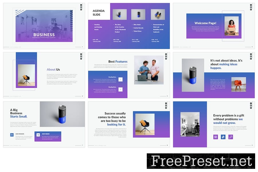 Lavender Keynote Template 8XZKLGL