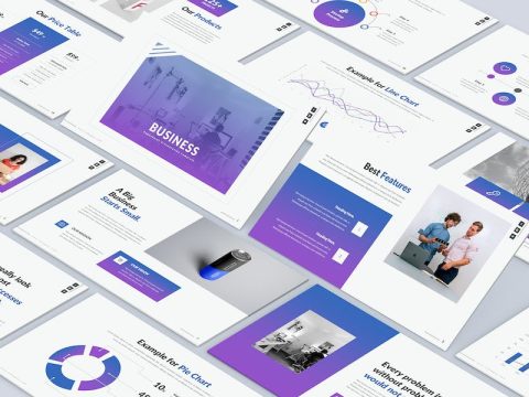 Lavender Keynote Template 8XZKLGL