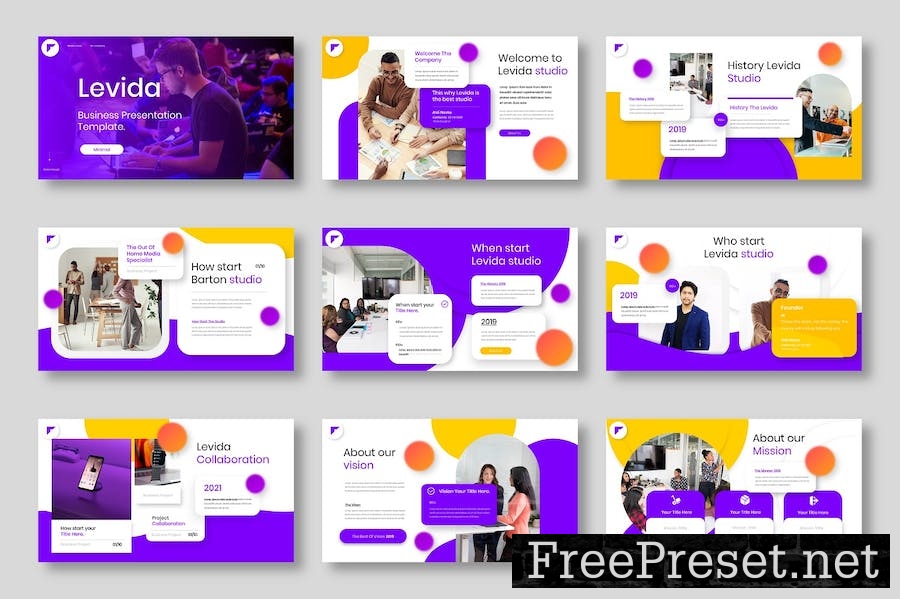 Lavida – Business Keynote Template JNE7RGE