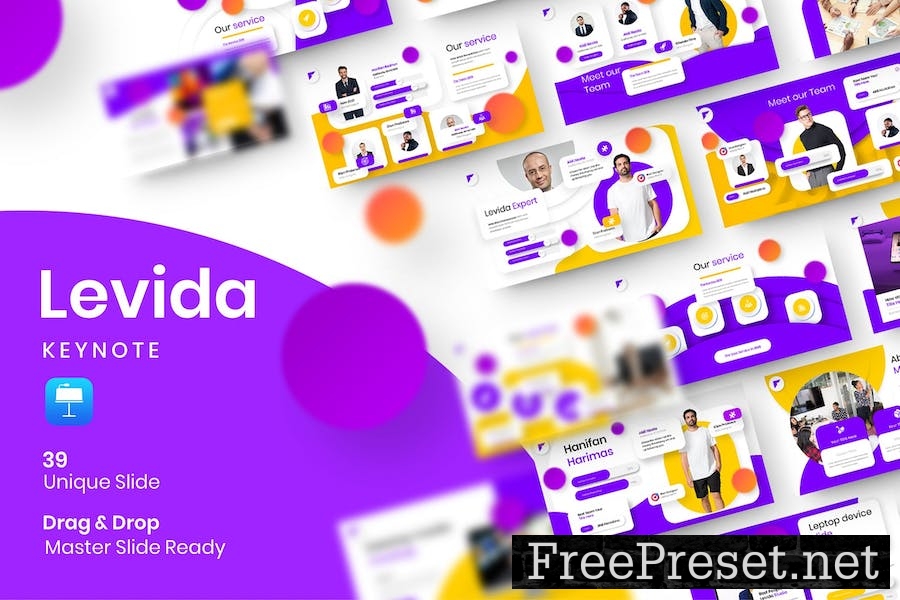 Lavida – Business Keynote Template JNE7RGE