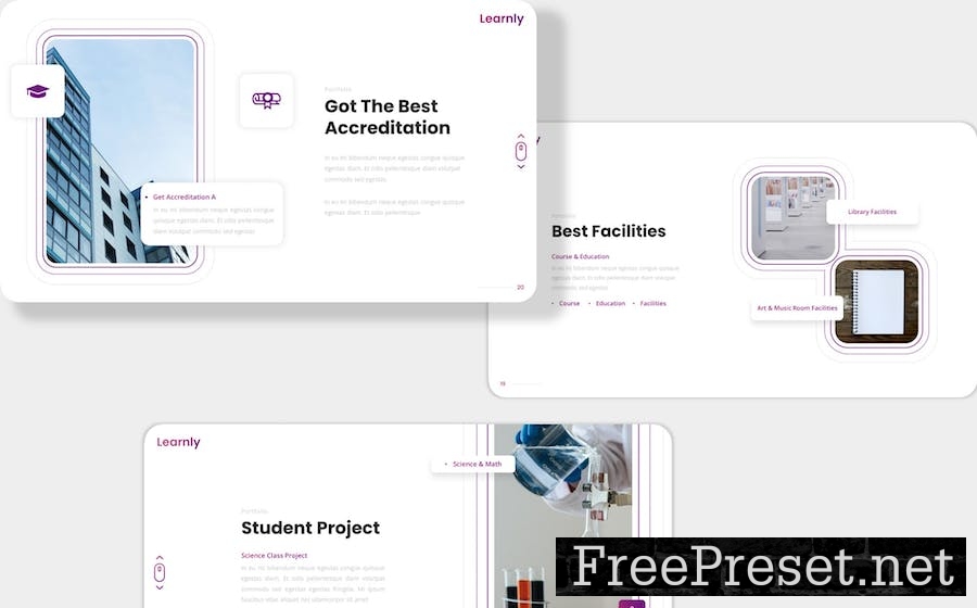 Learnly - Education & Course Keynote Template SDQKAX2