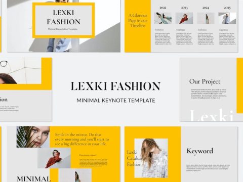 LEXKI - Fashion Keynote Template 73LUEHR