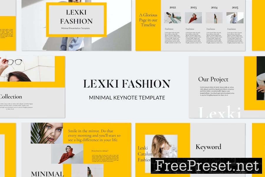 LEXKI - Fashion Keynote Template 73LUEHR