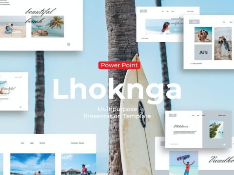 Lhoknga - PowerPoint Template VXXYLL7