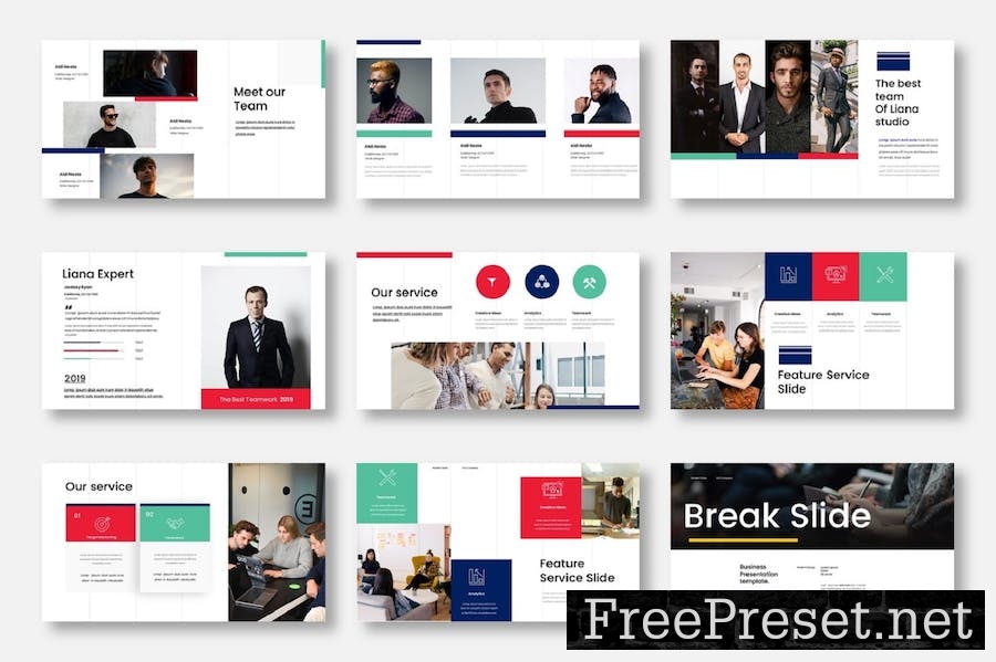 Liana – Business Keynote Template 3UT3F38