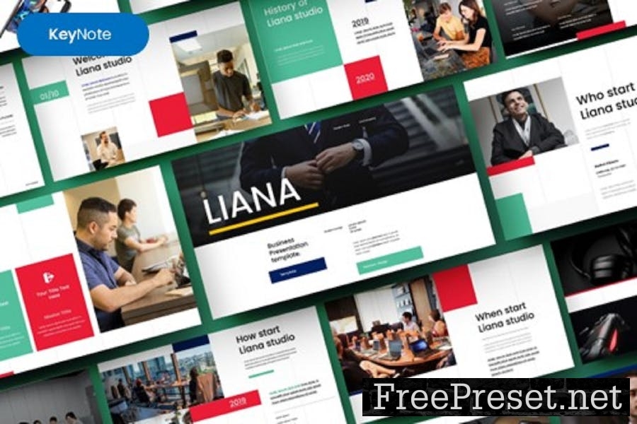 Liana – Business Keynote Template 3UT3F38