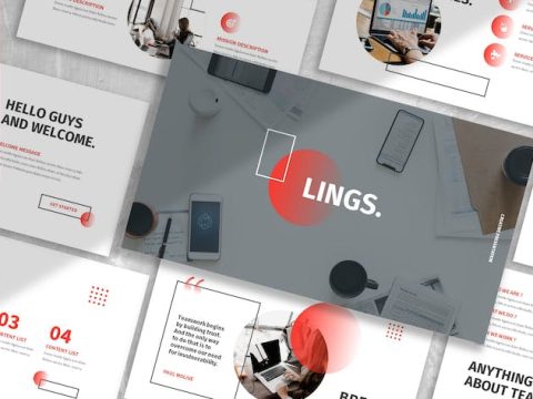 Lings - Business Keynote Template 68SSXQR