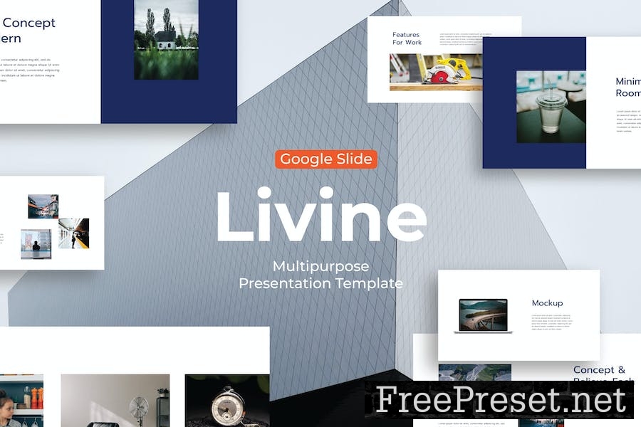 Livine - Google Slide Template C6BTVLE