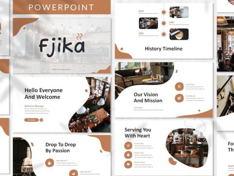 Ljika - Business Powerpoint Template EDC49YJ